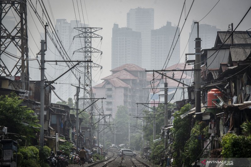 Tingkat polusi udara di Ibu Kota