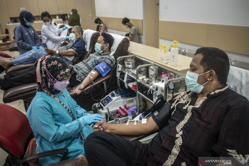 Stok darah di PMI DKI Jakarta berkurang drastis selama bulan Ramadhan di tengah pandemi