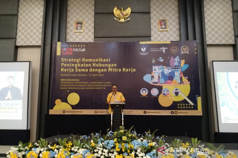 Kemenparekraf ajak komunitas bangun komunikasi promosikan pariwisata