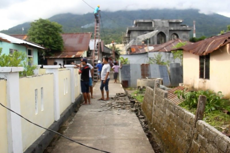 Puluhan bangunan di Ternate alami kerusakan akibat angin kencang