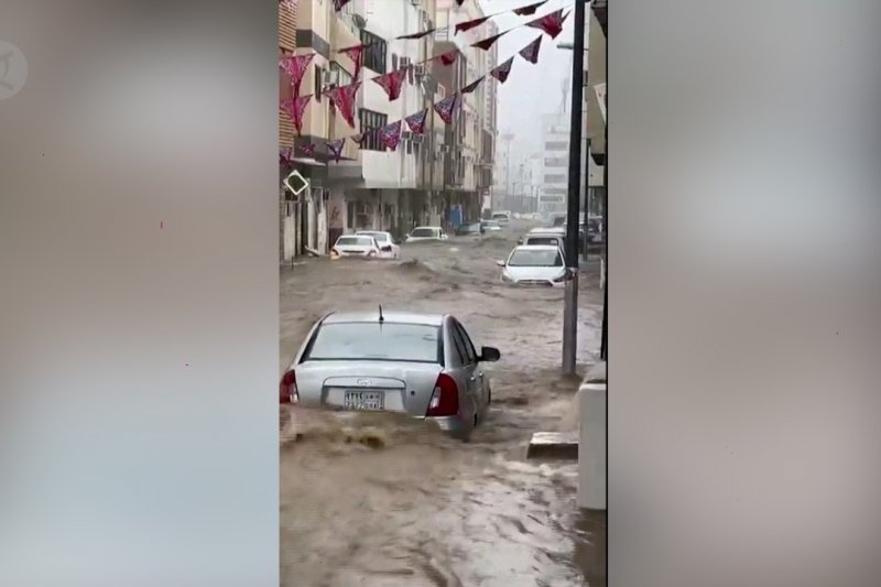 Hujan deras sebabkan banjir parah di Mekkah