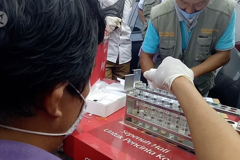 Uji sampling di Tangerang, 41 produk terindikasi tidak aman konsumsi