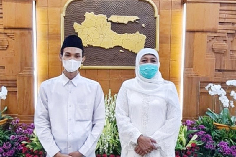 Khofifah ucapkan selamat Rahmat Alfian jadi imam besar masjid UEA
