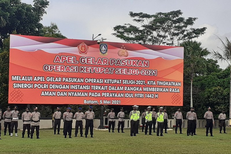 Tekan sebaran COVID-19 fokus Operasi Ketupat 2021 Polda Kepri