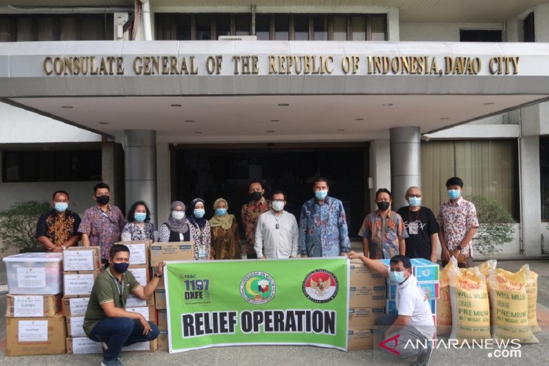 Ramadhan saat pandemi, KJRI Davao City bantu korban kebakaran Filipina