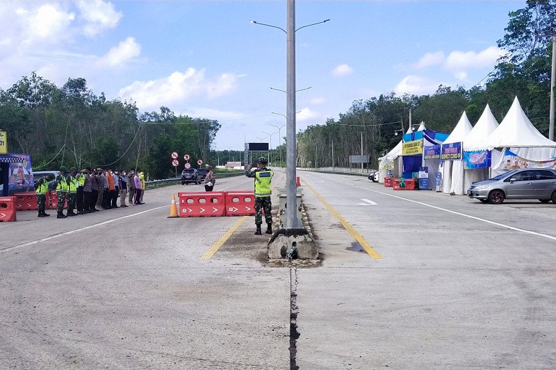 Dua hari usai Lebaran, Tol Trans Sumatera sepi (Antaralampung/Raharja)