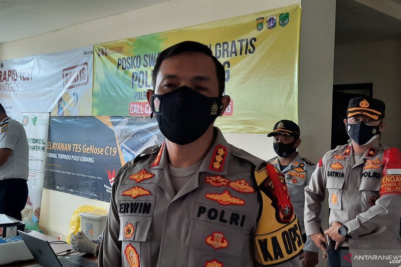Polrestro Jakarta Timur antisipasi penyebaran COVID-19 di terminal bus