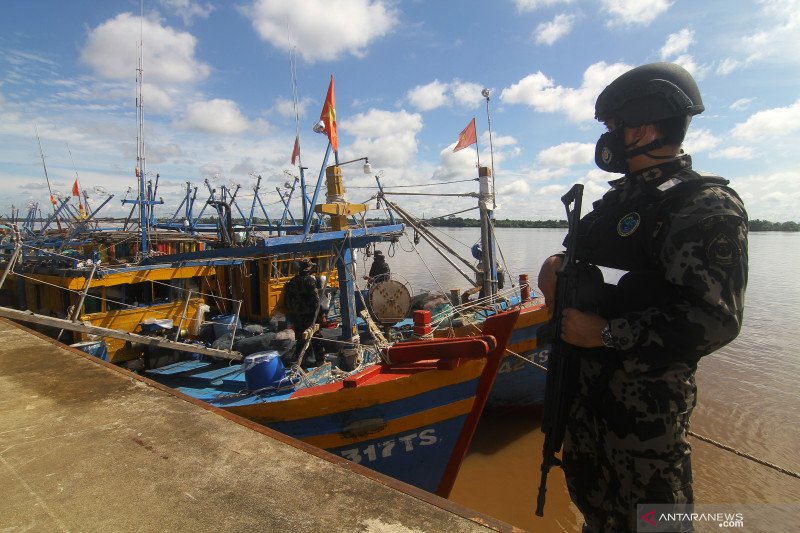 Sepanjang 2021, KKP proses hukum 92 kapal ikan ilegal
