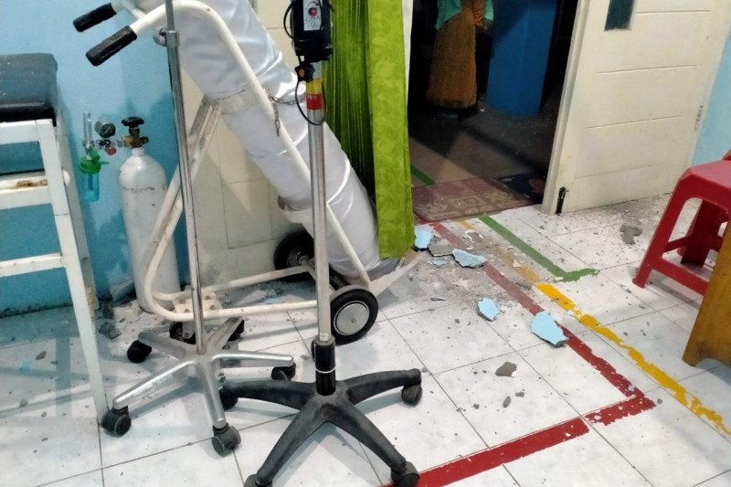 BPBD Kabupaten Blitar data belasan bangunan rusak akibat gempa