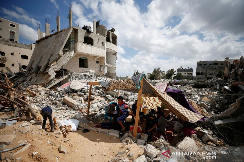 Hamas: Israel menggempur kamp Palestina di Gaza