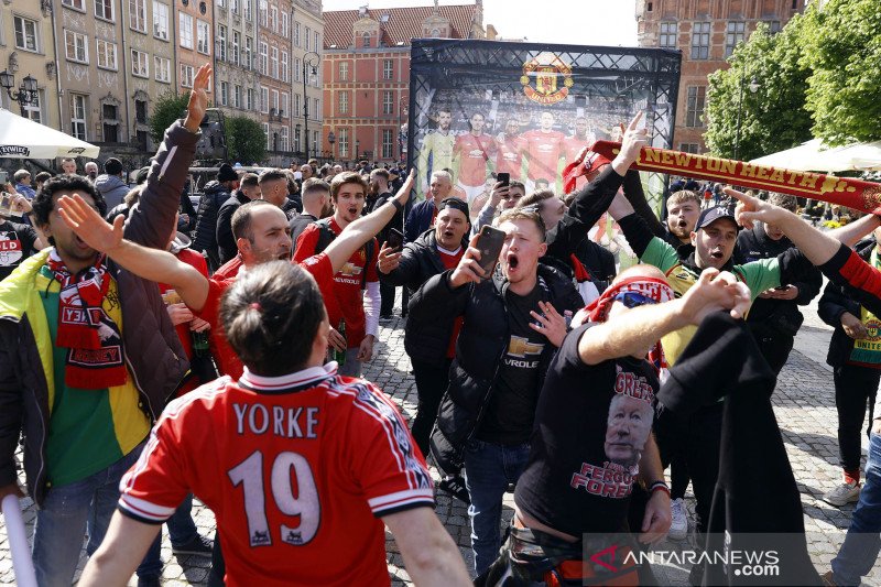 Semarak penggemar Jelang final Liga Europa