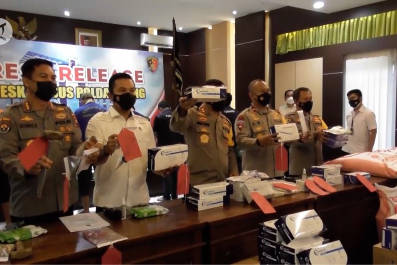 Polda Jateng ungkap penjualan alat uji antigen tanpa izin