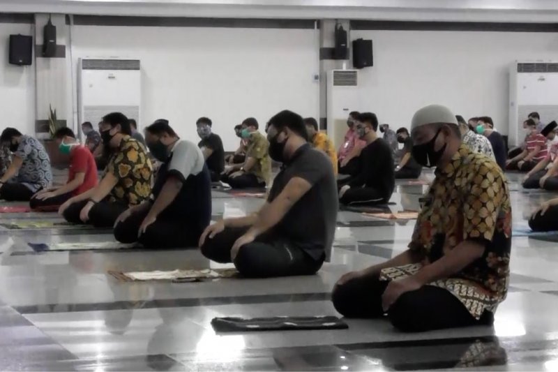 MUI Jateng imbau shalat Idul Fitri di masjid dengan prokes ketat