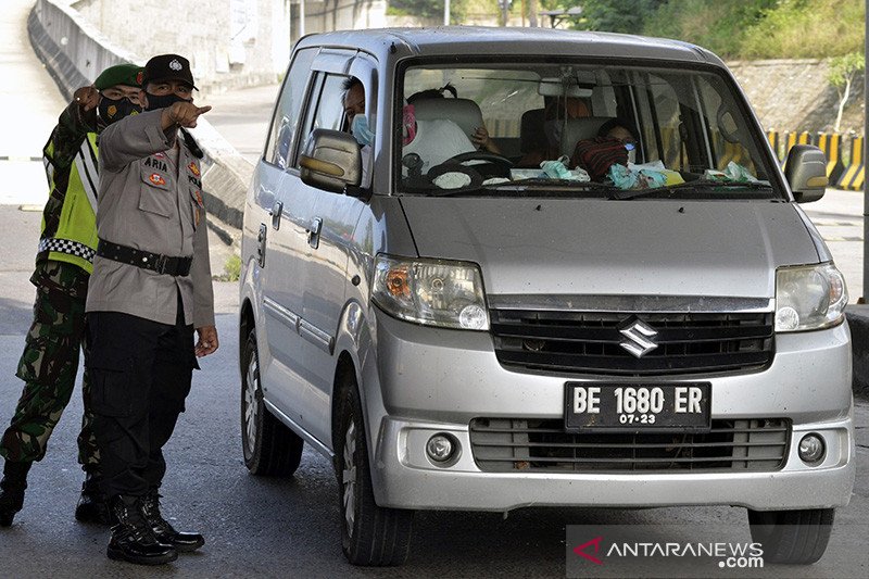 Ditemukan 1.296 kasus positif COVID-19 selama penyekatan di Lampung