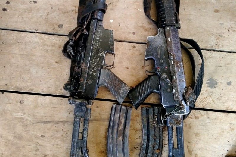 Dua senjata api SS1 milik Polri ditemukan di perbatasan RI-PNG