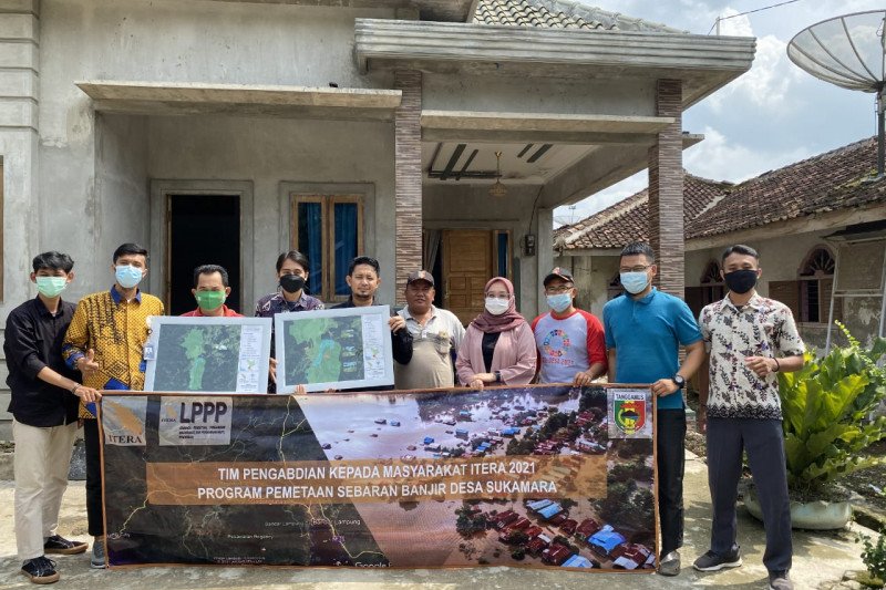 ITERA petakan potensi banjir di Kabupaten Tanggamus