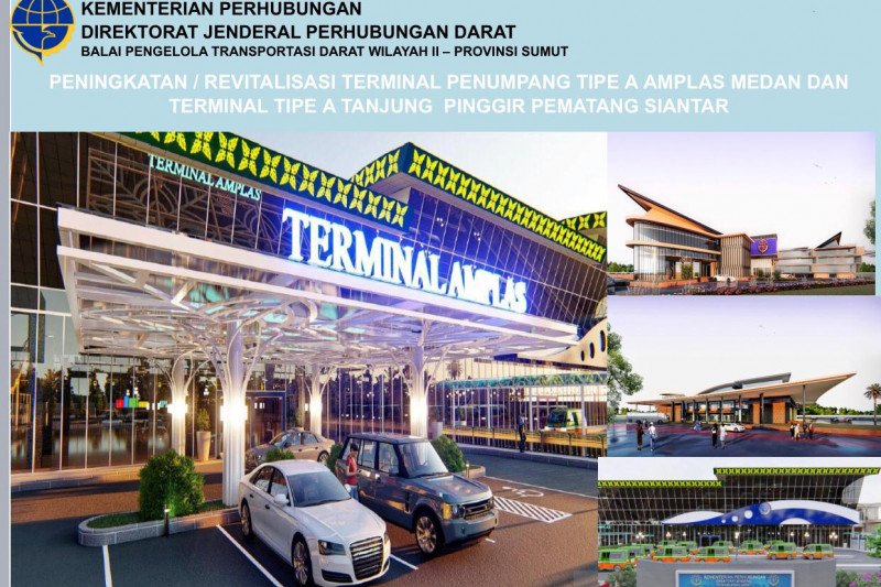 Kemenhub targetkan revitalisasi Terminal Amplas Medan selesai 2022