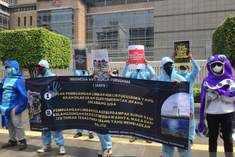 Hari Laut Sedunia, Pemerintah Jepang diminta tidak buang limbah nuklir