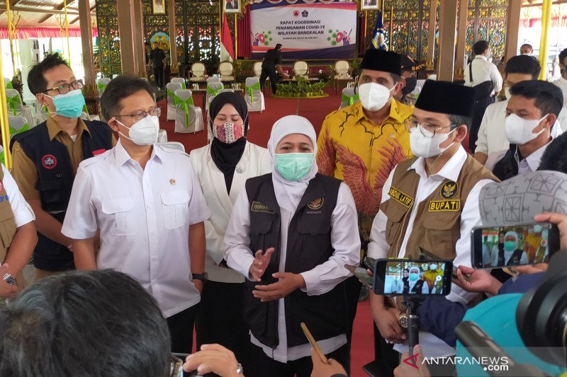 Menkes gelar rakor penanganan COVID-19 di Bangkalan