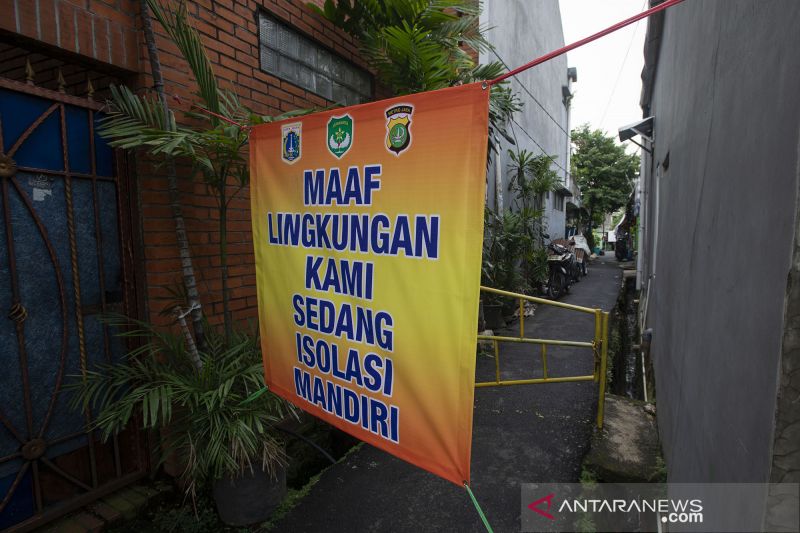 Kasus COVID-19 klaster keluarga muncul di Utan Kayu, satu RT dikarantina