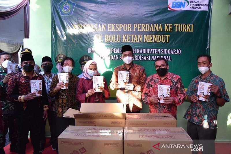 Keripik "brownies" ketan asal Sidoarjo diekspor ke Turki