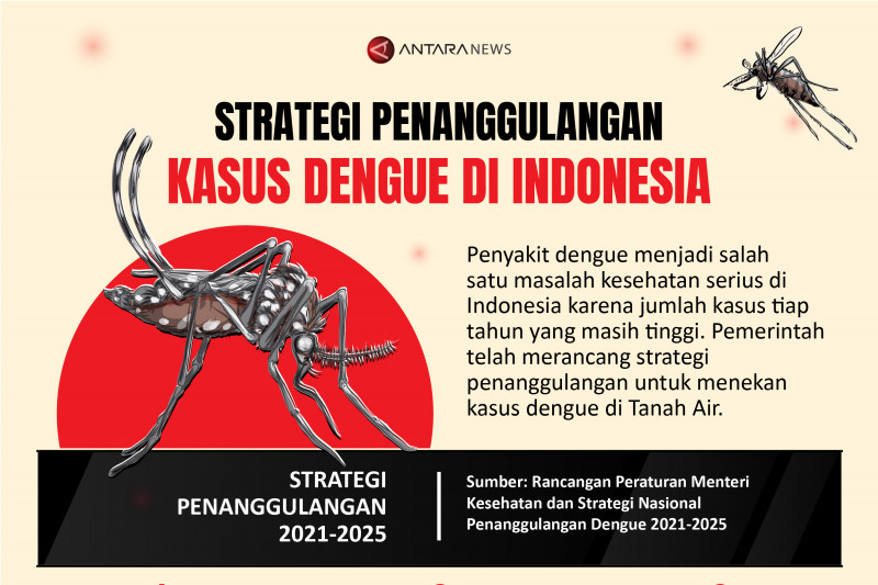 Strategi penanggulangan kasus dengue di Indonesia