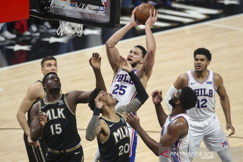NBA Playoffs 2021: Atlanta Hawks kalahkan Philadelphia 76ers