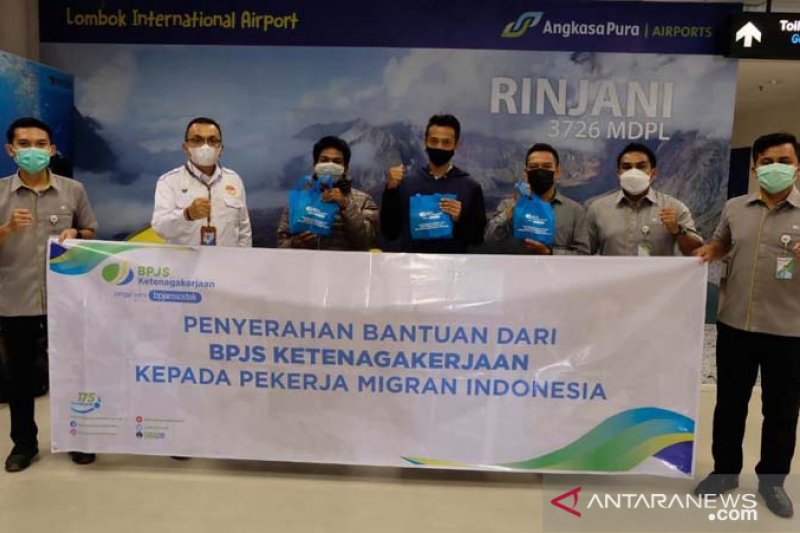 BPJAMSOSTEK-BP2MI cegah penularan COVID-19 dari kepulangan ribuan PMI