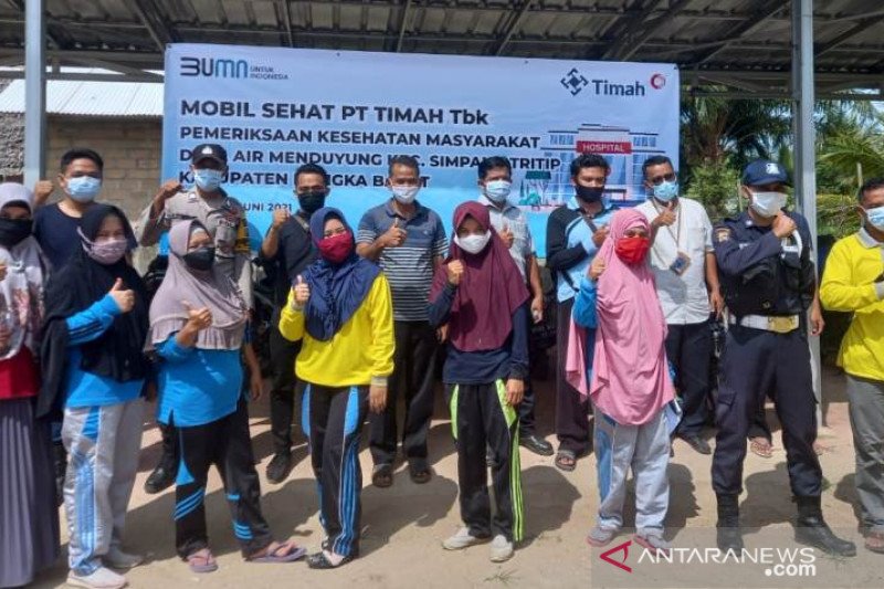 Di desa terpencil, sosialisasi vaksinasi COVID-19 digencarkan PT Timah
