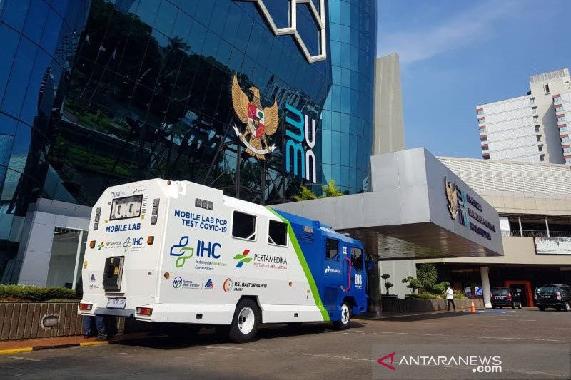 Dukung upaya 3T, Erick Thohir hadirkan Mobile Laboratorium tes PCR