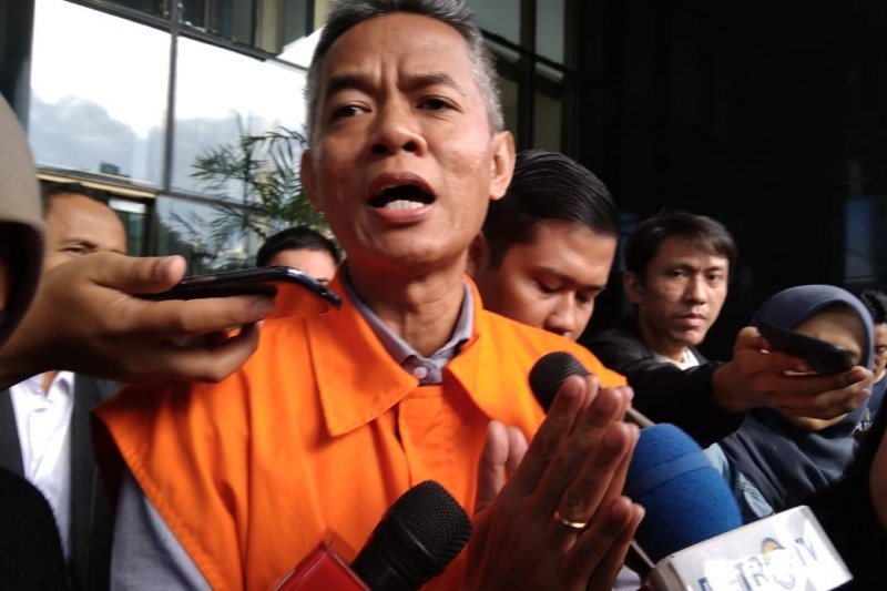 KPK eksekusi Wahyu Setiawan ke Lapas Kedungpane Semarang