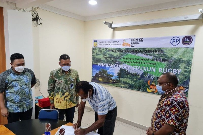 Disorda Papua sebut pembangunan venue rugbi telan biaya Rp121 miliar