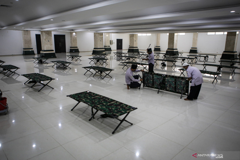 Masjid Raya KH Hasyim Asyari disiapkan jadi lokasi isolasi