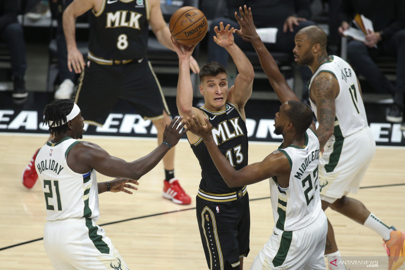 Playoff wilayah timur NBA: Hawks samakan kedudukan atas Bucks 2-2