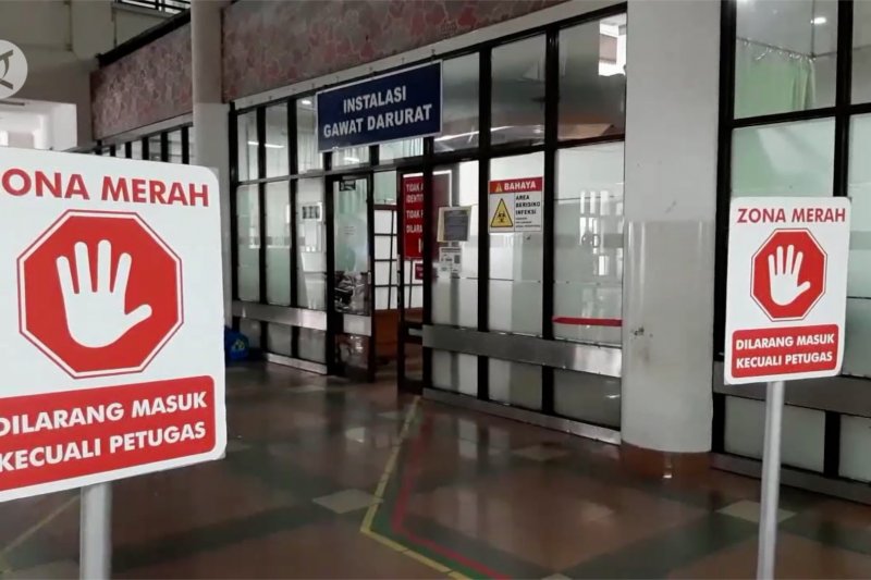 Keterisian RS rujukan COVID-19 di Kota Bandung menurun