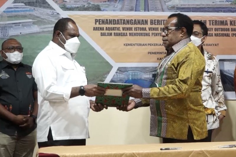 Kementerian PUPR serahkan 4 aset venue PON XX Papua