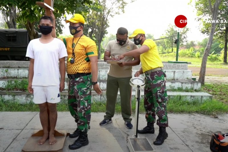 Ratusan orang ikuti seleksi Komcad di Yogyakarta & Cirebon