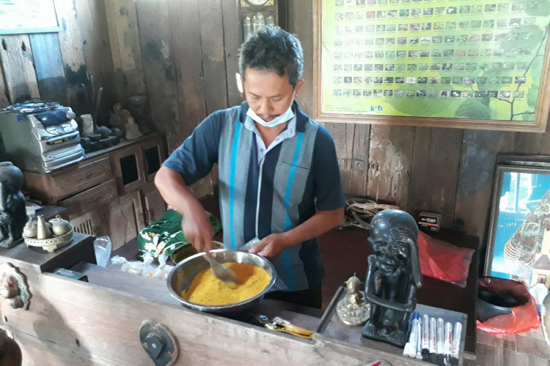 Penjualan obat herbal anti-COVID-19 di Kediri semakin laris