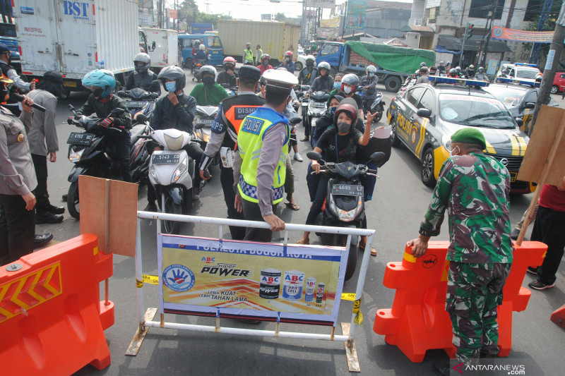 PPKM Darurat, penurunan mobilitas warga Kota Bogor tertinggi di Jabar