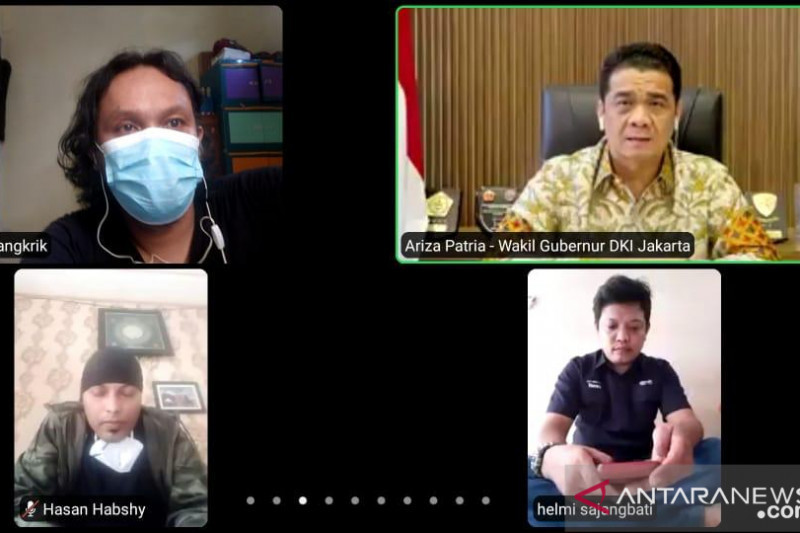 Jurnalis minta Wagub DKI permudah akses penanganan COVID-19 bagi media