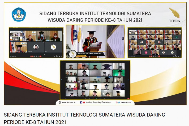 Rektor Itera minta wisudawan terapkan ilmu di masyarakat