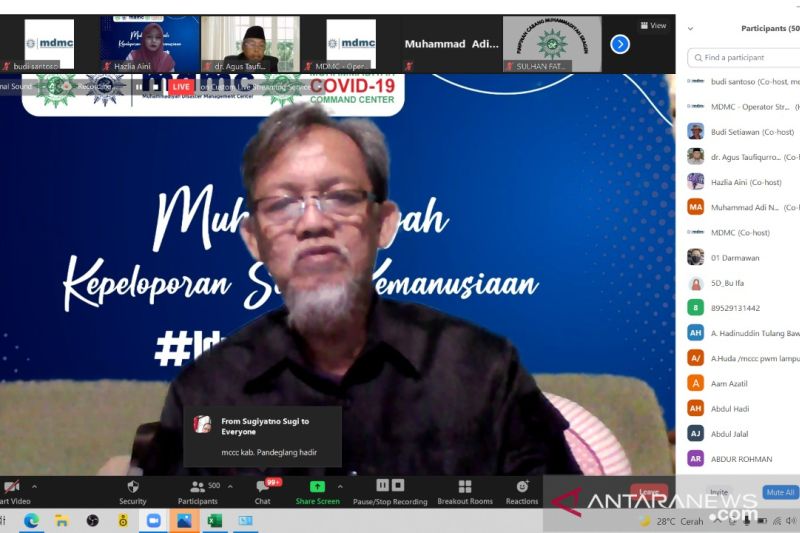 Muhammadiyah: Relawan harus jadi pelopor solusi kemanusiaan