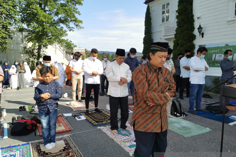 KBRI Oslo gelar shalat Idul Adha berjamaah, terapkan prokes