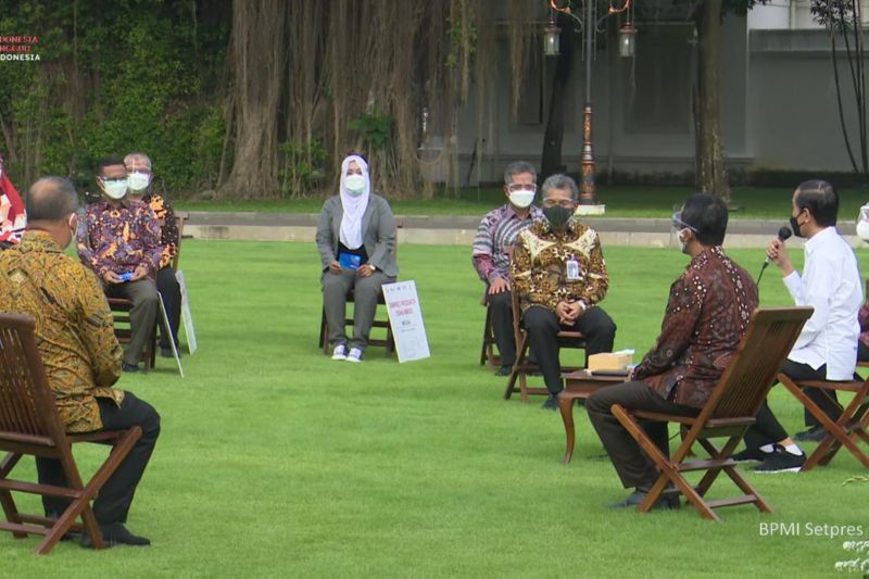 Presiden harap pelaku usaha tahan banting di tengah pandemi