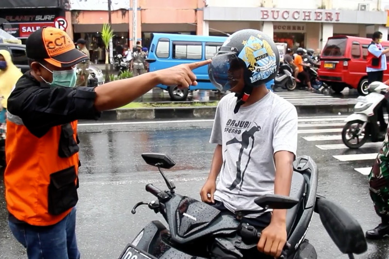 Satgas Ternate gelar operasi prokes cegah penularan COVID-19