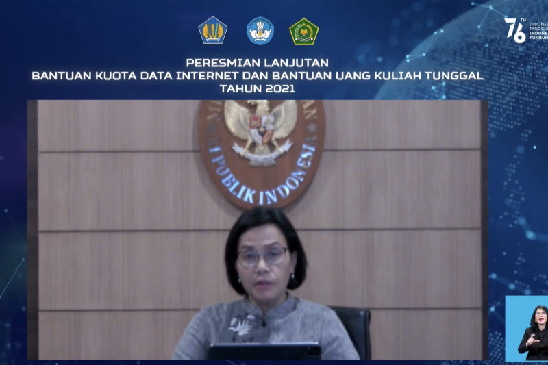 Menkeu sebut Rp2,3 triliun untuk kuota internet Kemendikbudristek