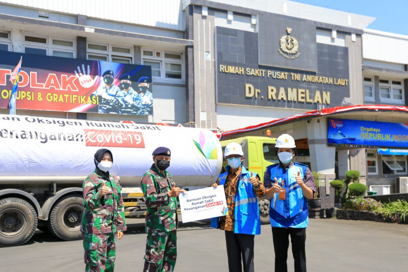 PLN salurkan 12 ton oksigen untuk RS Rujukan di Jatim