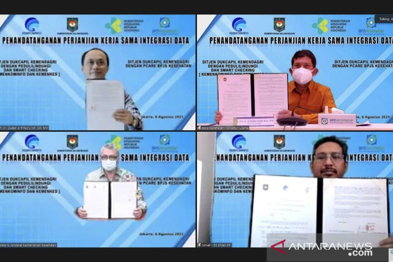 Kemenkes: Integrasi data kependudukan permudah akses vaksin masyarakat