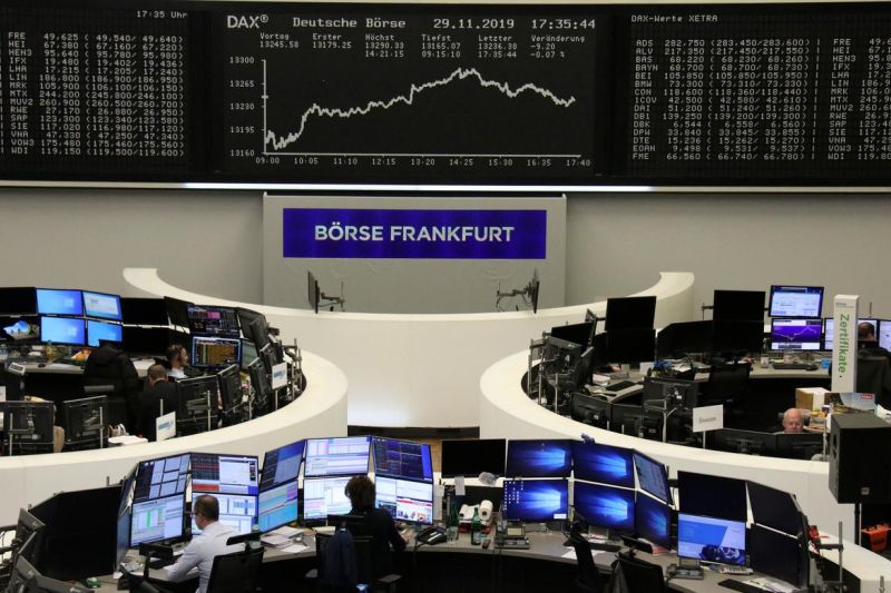 Saham Jerman berakhir dengan penurunan 0,67 persen di DAX 40