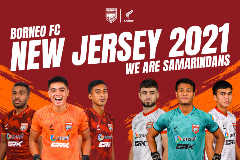 Borneo FC launches the Liga 1 match kit
